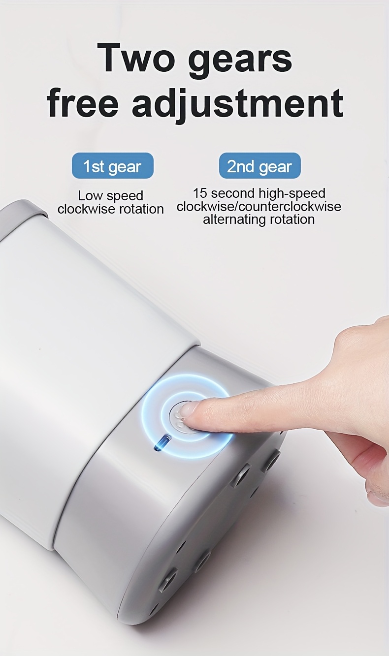 Lavadora Eléctrica de Patas para Mascotas con 4 Almohadillas de Limpieza - Alimentada por USB, Limpieza 360°, para Perros y Gatos - Vaso de Fregado Automático, Segura para Piel Sensible Color Beige Claro - Diseño Fácil de Limpiar para Aseo en Casa/Profesional - Ideal para Cachorros, Gatitos, Mascotas Adultas - Construcción Duradera de Plástico, Suministros para el Aseo de Mascotas, Diseño Fácil de Usar, Material Fácil de Limpiar, Herramienta de Aseo para el Hogar, Diseño Compacto, Construcción