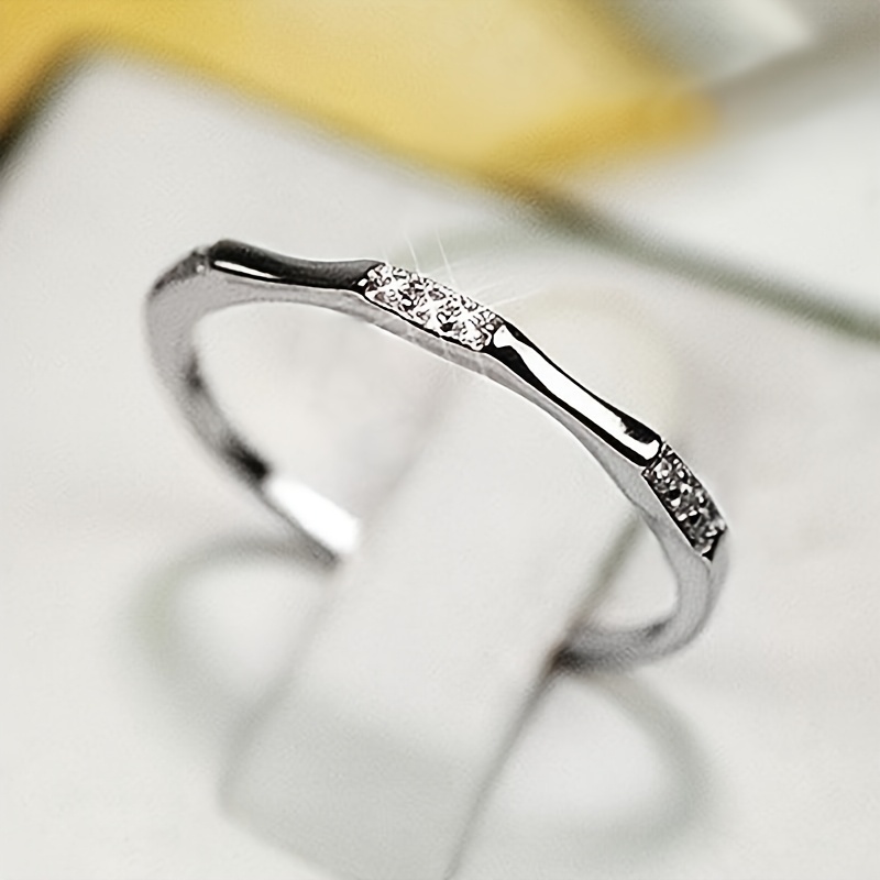 Women's CZ Ring for Everyday & Party Wear Copper Band