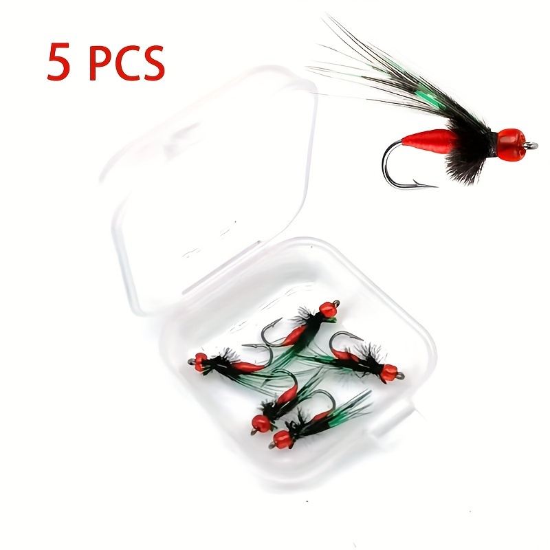 Etereauty Fishing Bait Dragonfly Lures Lure Hooks Artificial Tackle Swimbaits Lifelike Saltwater Bass Topwater Freshwater Larvae, Size: 9X7.5X3.5CM