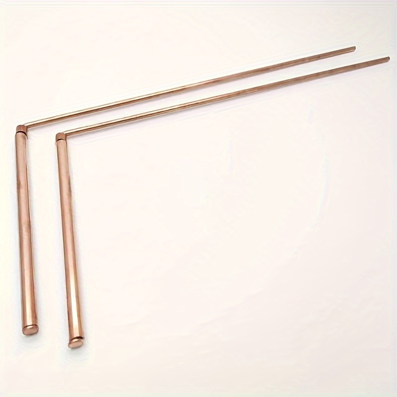 

2pcs Copper Dowsing For & - Metal Detection , 99% Copper