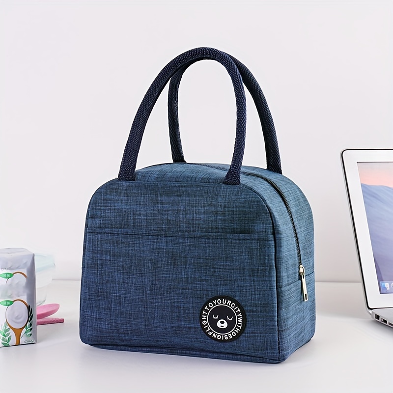 E-shop Neue isolierte Tasche, wiederverwendbare Thermotasche, geeignet für Arbeit, Camping, Reisen, Mehrzweck-Transportmethoden, kein