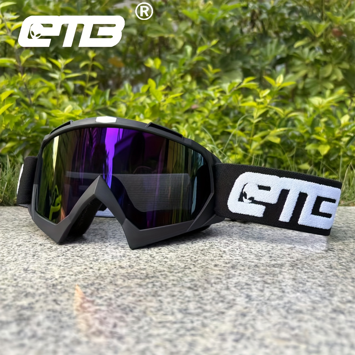 Image of Etb Ski Goggles Are Suitable For Outdoor Sports. And Are Suitable For Men And Women. The Webbing Adjusted