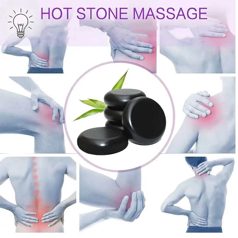 full body stone heating mat electric heating pad for back neck shoulders massage mat auto shut off adjustable timer and temperature 59 l x 24 w Product details 1