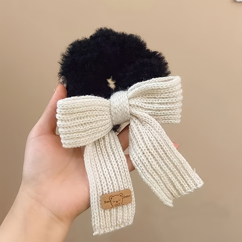 TEMU Nouveau à nœud d'automne et d'hiver, style coréen, grand polyvalent, accessoires pour cheveux