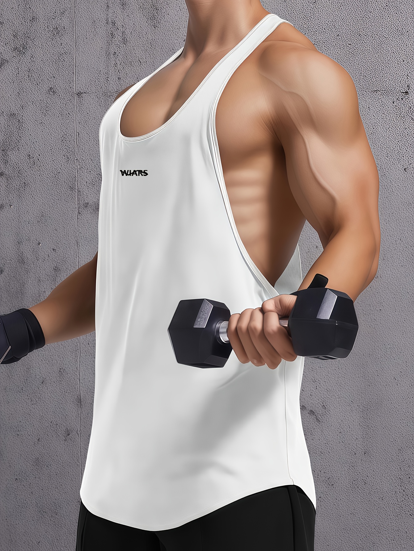 Men's Workout Vest - Lightweight Breathable Athletic Shirt for Gym, Running, Training - Sleeveless Muscle Builder Top - Machine Washable Fitness Apparel for Men & Teens