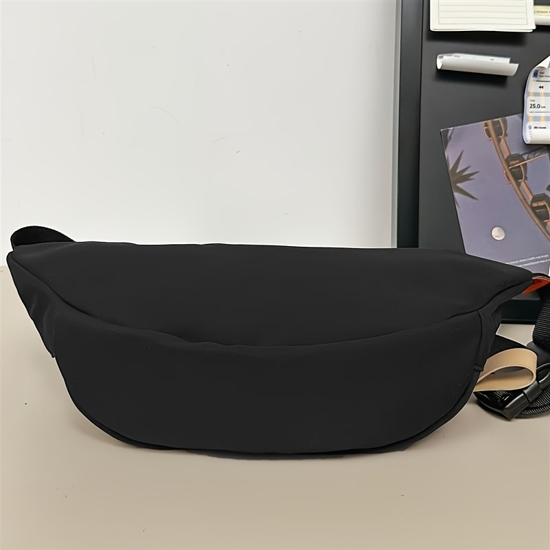 lightweight nylon waist bag men adjustable crossbody chest Temu