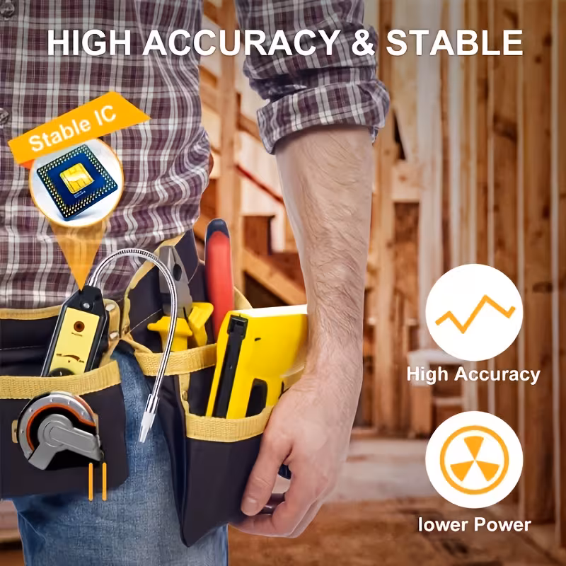 newly developed refrigerant fluoride leak detection instrument with indicator light halogen gas leak detection instrument suitable for halogen r134a r410a r22a air conditioning warm air ac Product details 1