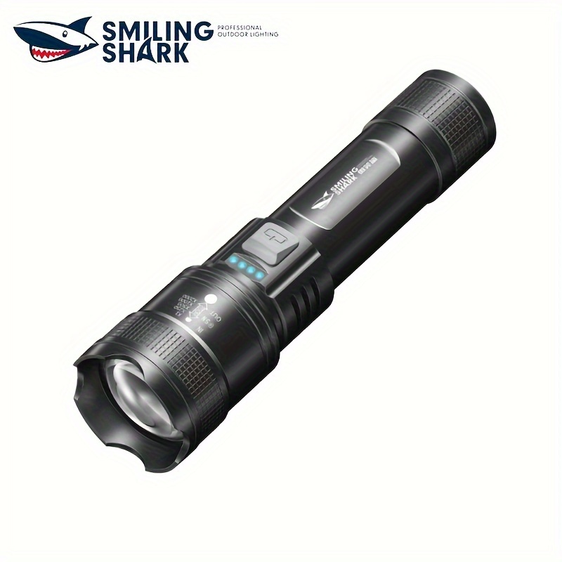 * DY3039 Night Fishing Light, High-Brightness * LED Torch, Zoomable  Rechargeable Torchlight with Power Bank & Sensor Function for Outdoor