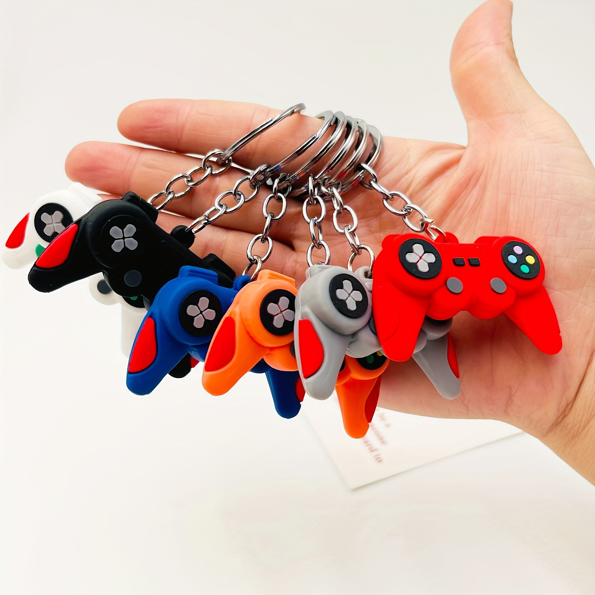 16 stuks sleutelhanger cartoon sleutelhangers portemonnee ophangingen cartoon sleutelhangers paarse portemonnees autosleutelhangers maan portemonnee sleutelhangers kettingen for decoratie portemonnee
