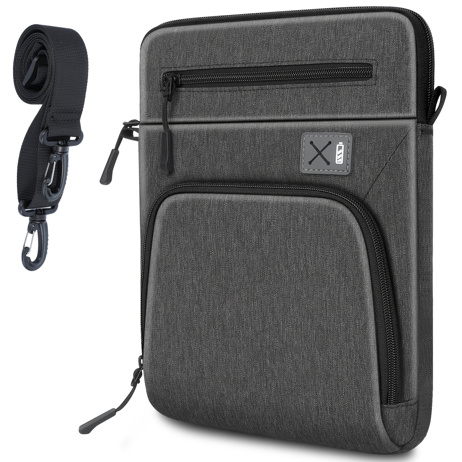 TEMU A Shoulder Bag For .9-inch Ipad Pro Tablet, Featuring A Crossbody Inner Pouch, Compatible With M4/m2, Galaxy Tab S9+ 12.4, Go, And Designed As A