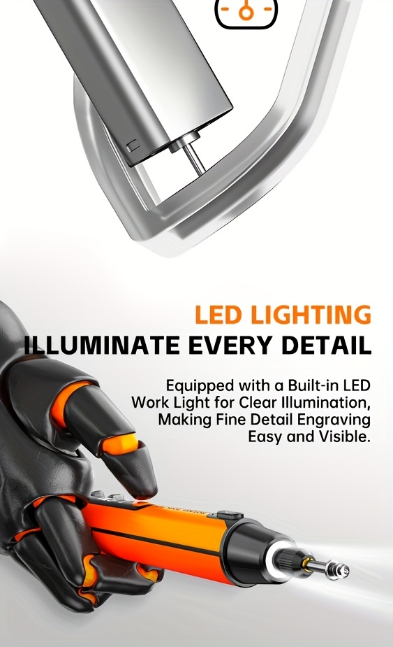 lcd wireless rotating device 6 speed adjustable speed usb quiet fan with   heat dissipation led work light professional for polishing drilling and carving Product details 10