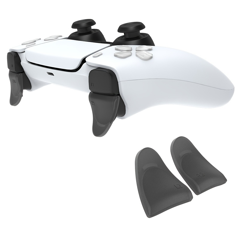 

1pc Extension de Gâchette pour Manette PS5 Data Frog, Capuchon de L2/R2 , Accessoire de Manette en Plastique pour PlayStation 5, Pas de Batterie Requise