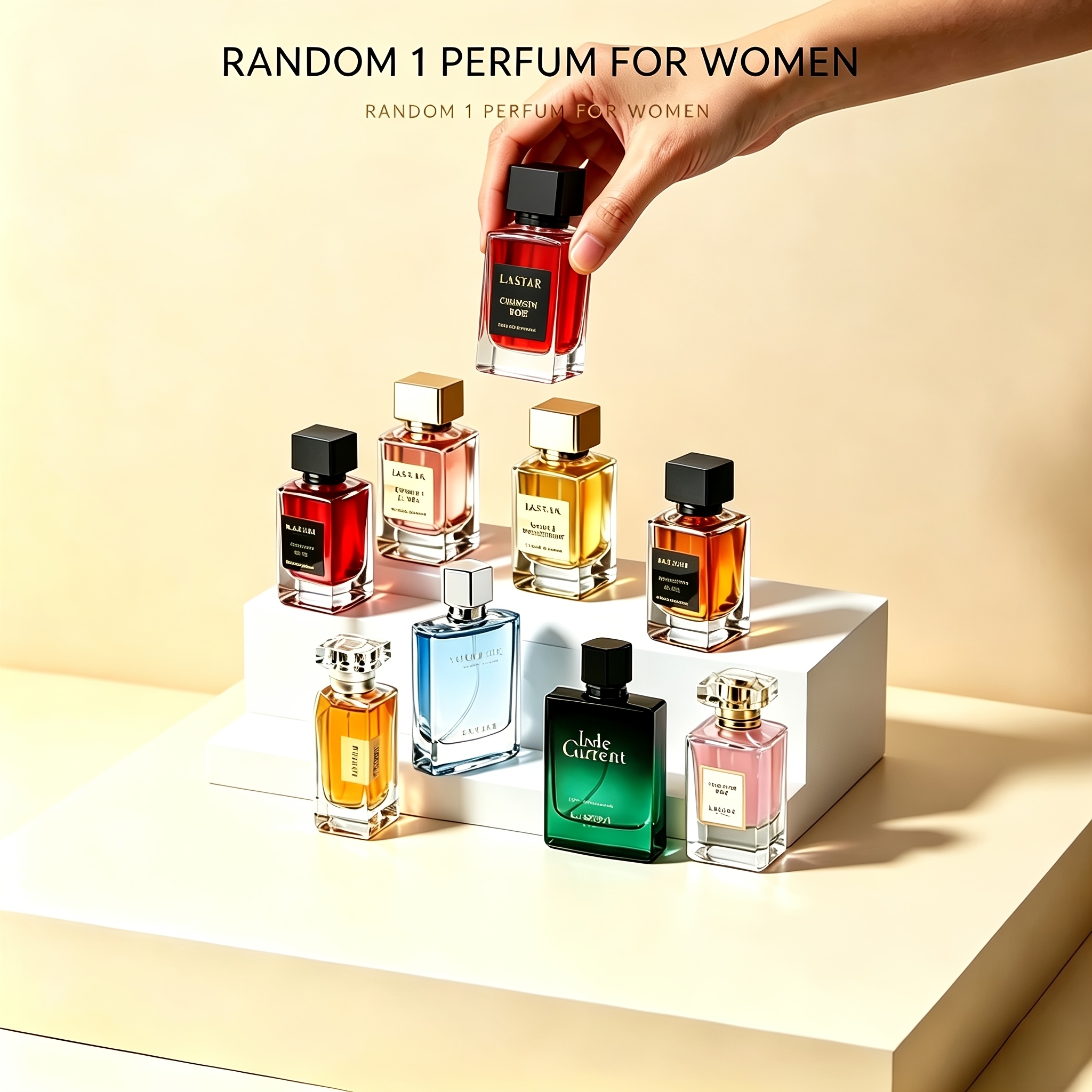 TEMU Lastar Women's Surprise Perfume, Dispatched 1 Bottle. The Fragrance Combines Floral And Fruity Scents, Suitable As A Gift For Christmas,