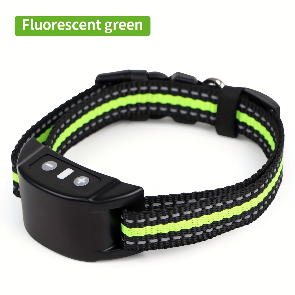 TEMU Anti Bark Dog Collar Pet Electric Training Collar Auto Stop Barking Obedience Ip68