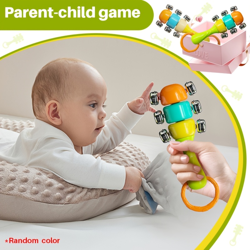 Hand Cranked Bell Games for Parents And Children, ABS Material