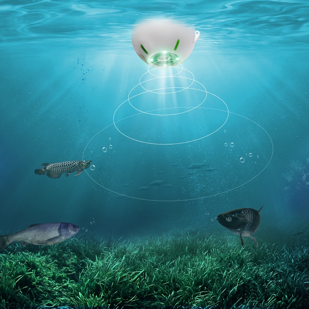 Joylog Smart Sonar Fish Finder Rechargeable Wireless Sensor - Temu