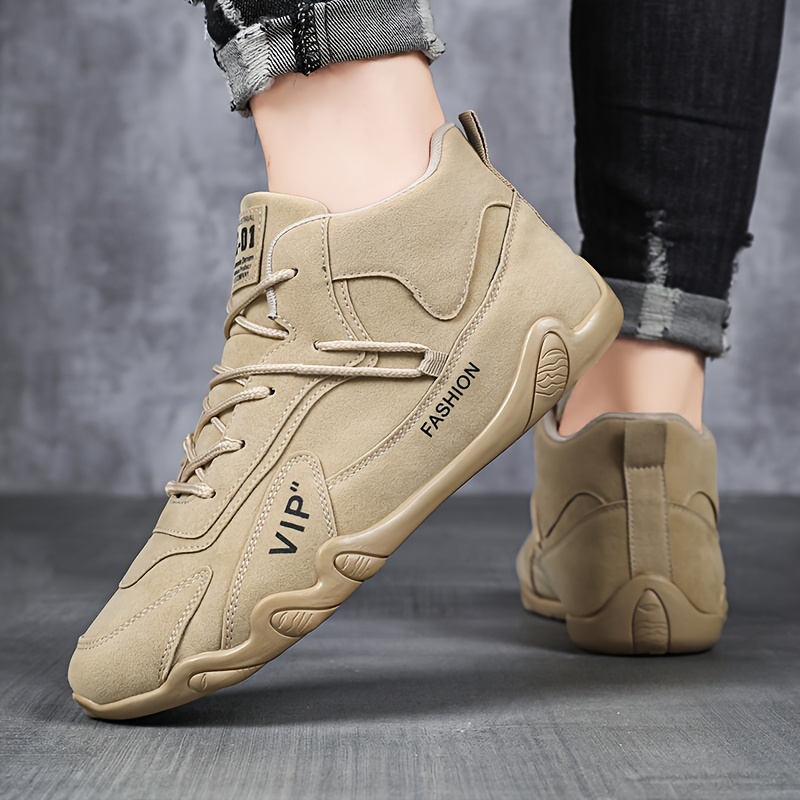 New Men'S Fashion Street Style Low-Top Skateboard Shoes, Comfortable Non-Slip Lace-Up Durable Sports Men'S Shoes, Suitable for Men'S Outdoor Activities