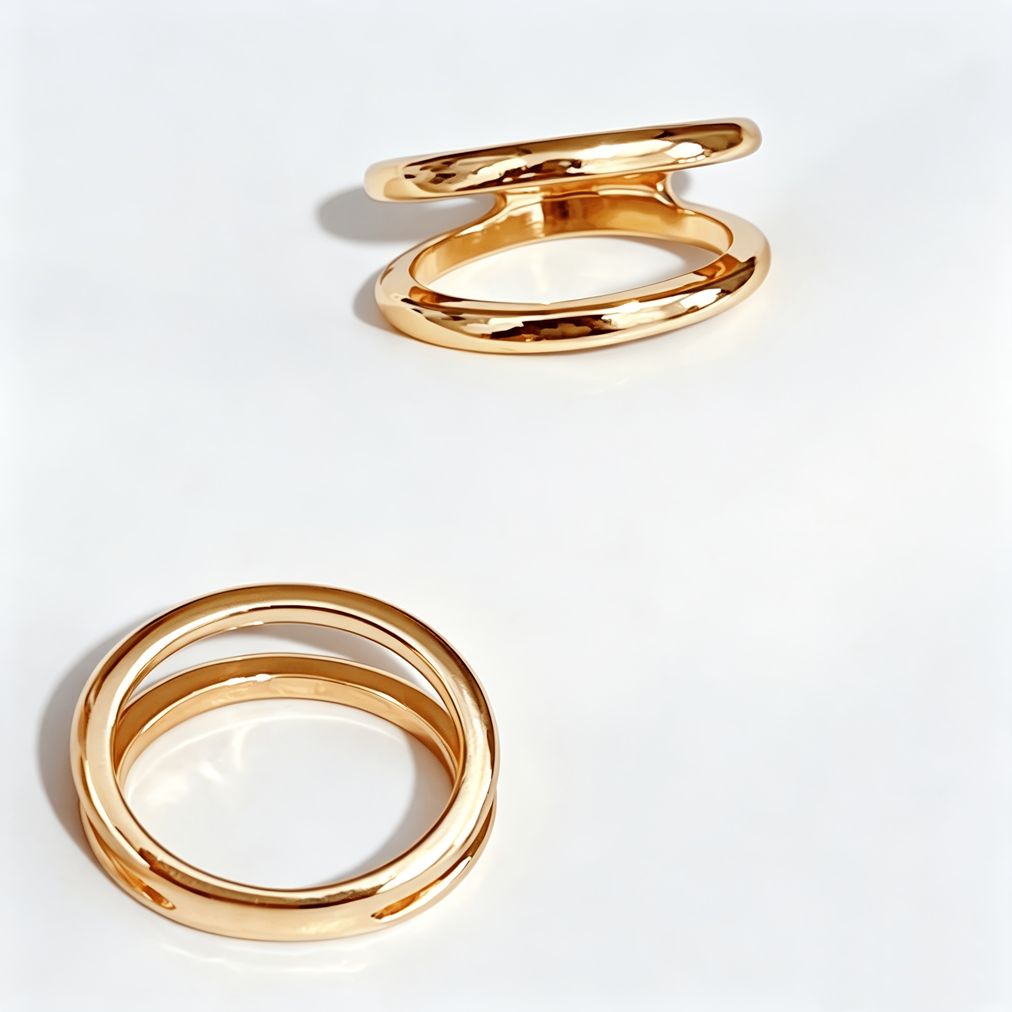 Minimalist Double Loop Clothes Corner Fastener, Versatile Accessory