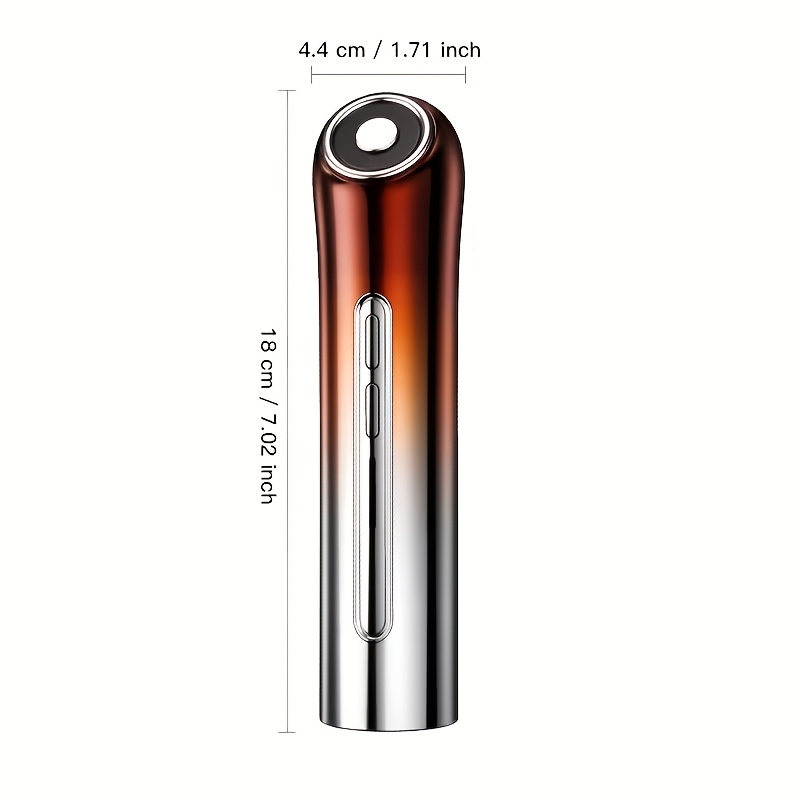   multi functional portable vibration facial skincare device multi functional usb charging essence infusion suitable for in flight beauty modern skincare gadget   for home use a   for at home skincare v line Product details 7
