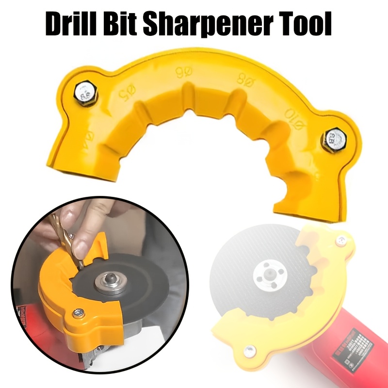 

Multifunctional Twist Drill Sanding Tool - Manual Grinding Of 4/5/6/8/10/12mm Drill Bits, No Power Required