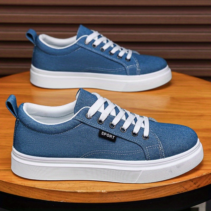 new large size mens shoes with thick soles versatile trendy sneakers dad shoes made of mesh canvas shoes and skate shoes suitable for spring summer autumn and winter