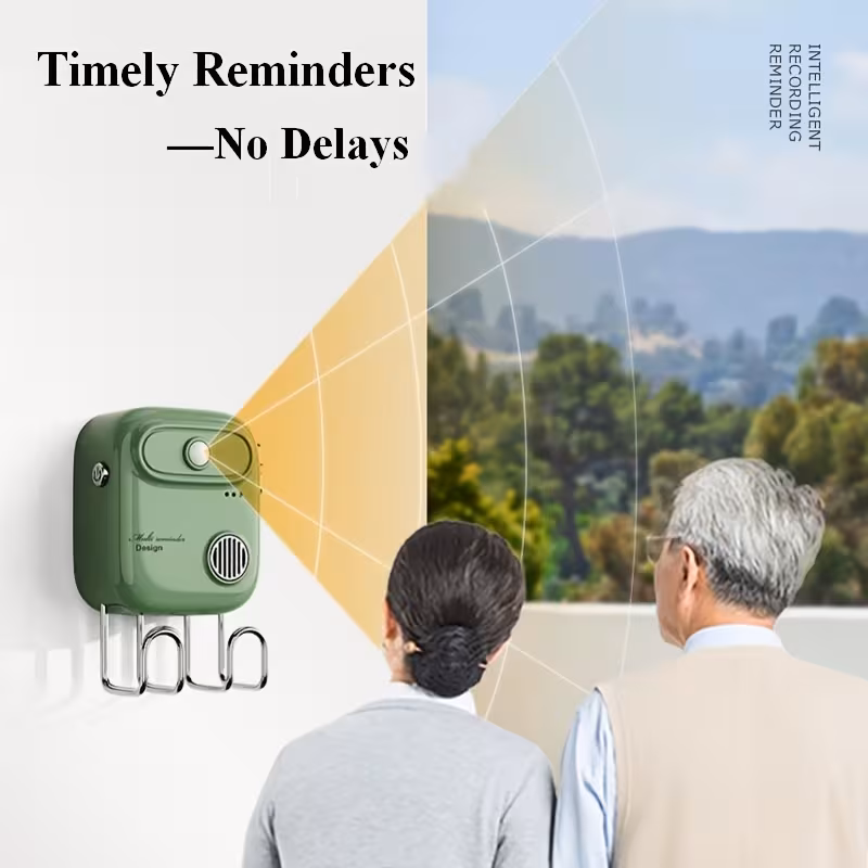 smart key hook and reminder a home voice device seniors avoid forgetting their keys features easy operation and runs on just aaa batteries a perfect gift for elders Product details 2