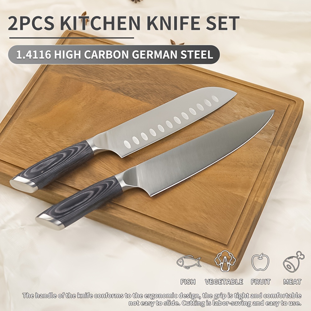 

Knife Set, Knife Set, 2- Set Of 's Knife Steel Knife Set