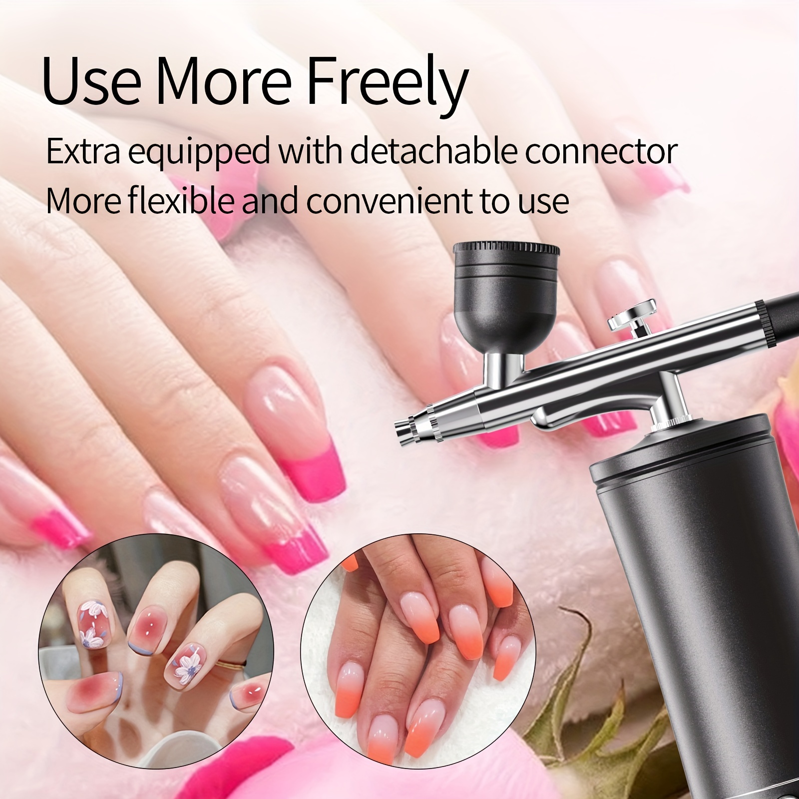 Cordless Airbrush Kit Portable Handheld Air Brush Gun For Makeup Cake Decoration Model Coloring Manicure Tattoo Art Drawing Ingeniously Designed