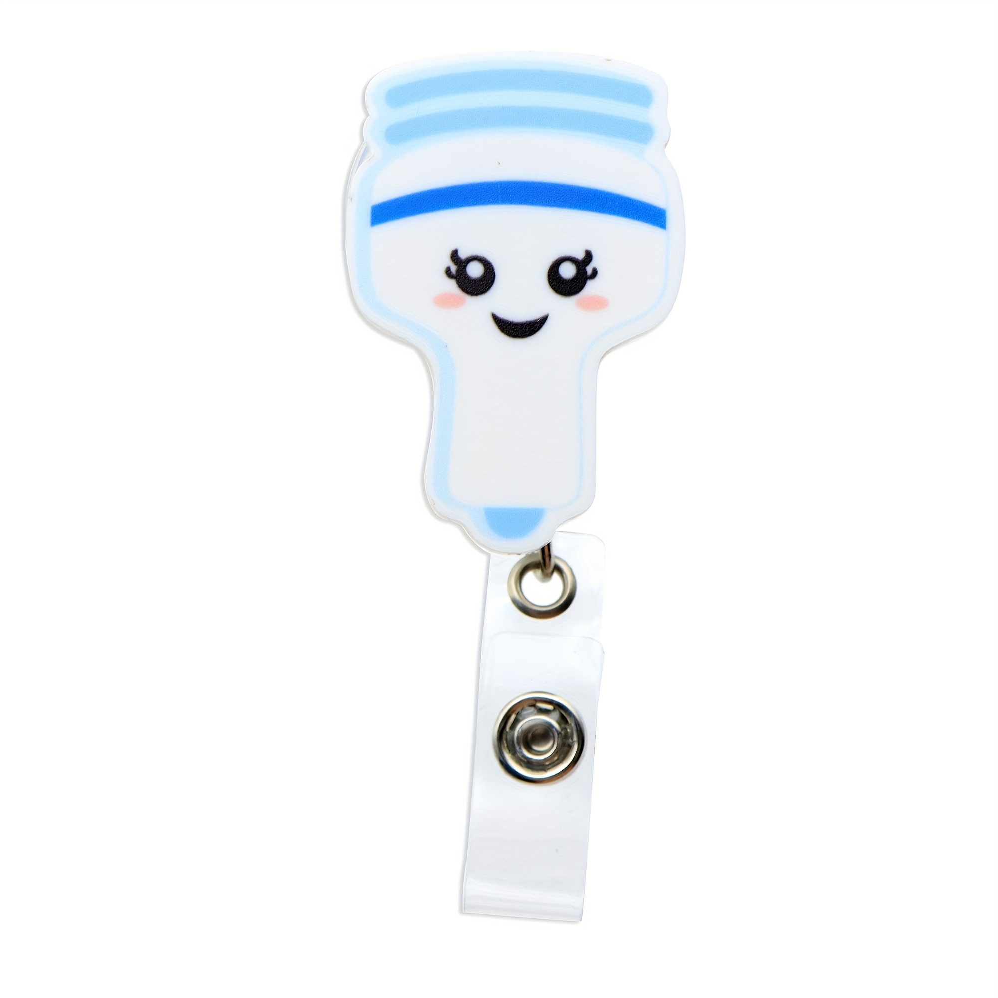 Retractable Badge Holder Cute - Temu Canada