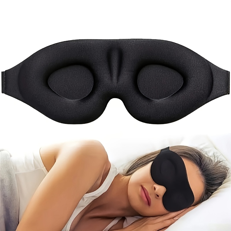 3d contour cup sleep mask for men and women adult sleep mask light blocking   night mask suitable for travel meditation     dye free suitable for all light beige types fathers day mothers day gift Product details 0