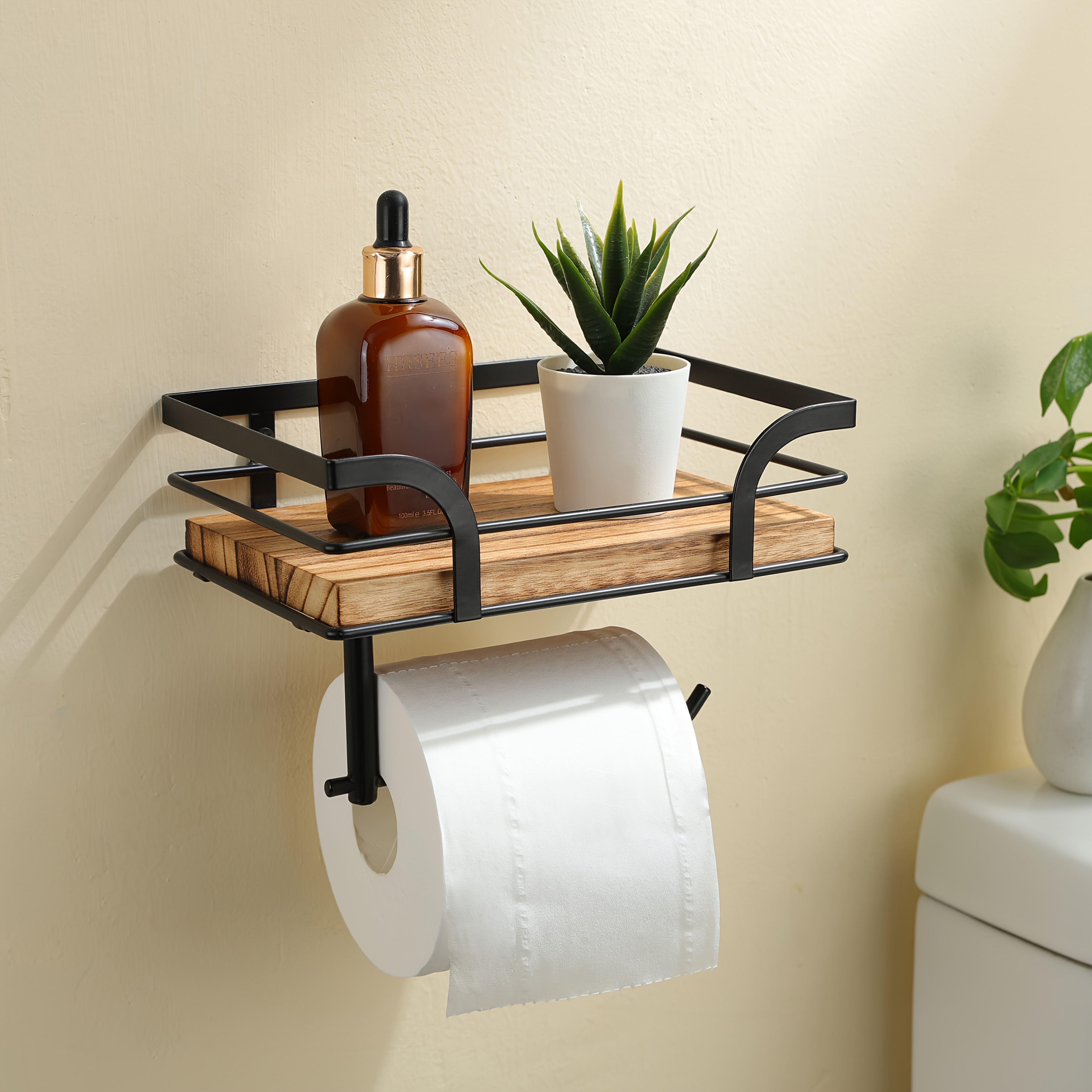 Double-Layer Stainless Steel Shower Caddy with Soap Dish & Towel Hook - *, Wall-Mounted Bathroom Organizer for Essentials