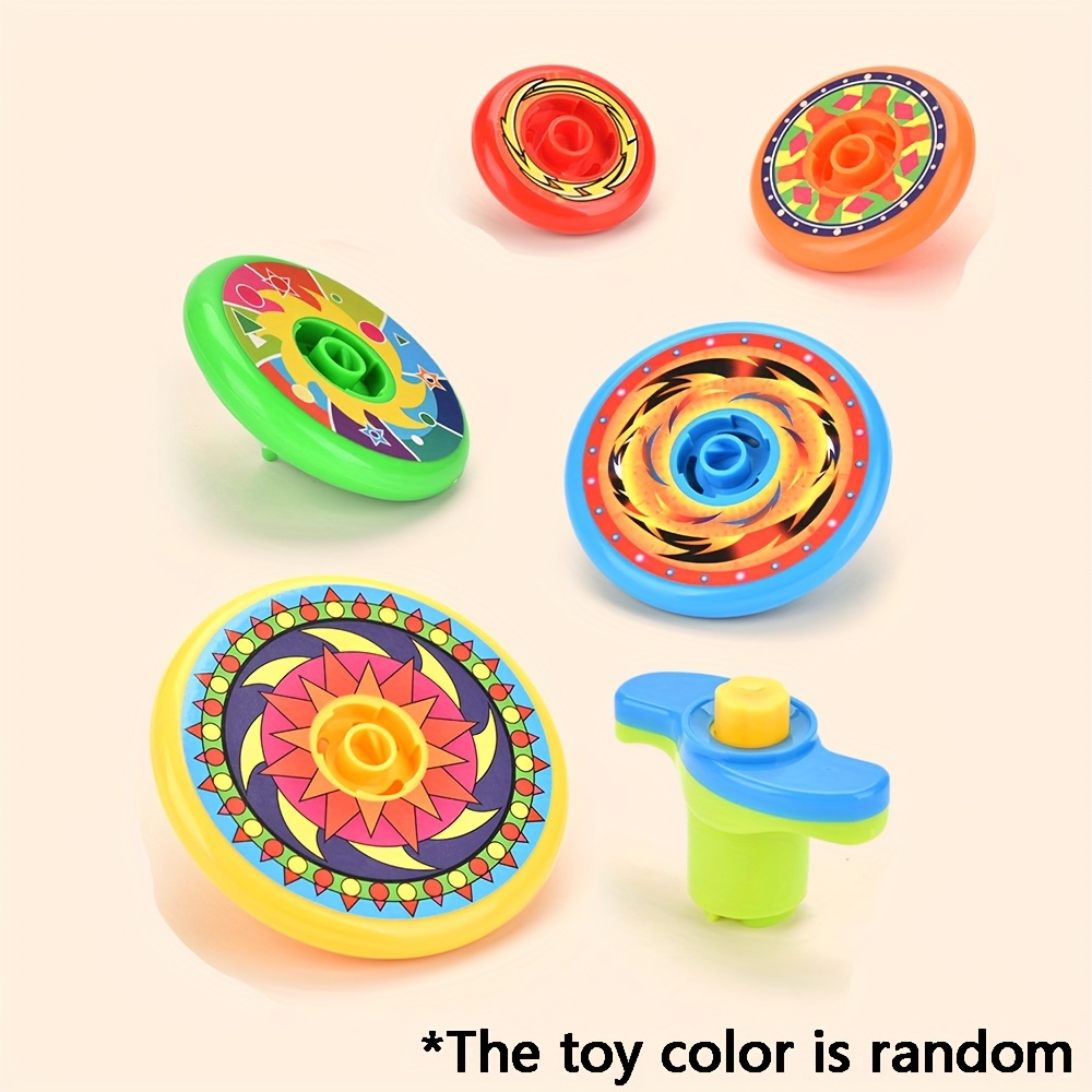 Colorful Layer Spinning Tops Family Game Gift