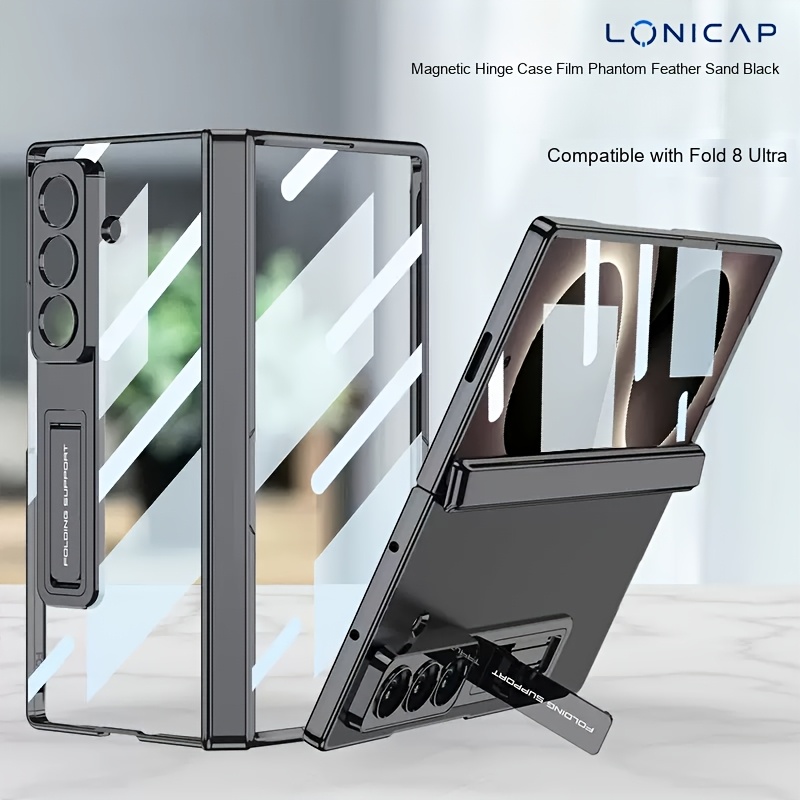 TEMU Coque de téléphone - Coque de téléphone : Convient pour Samsung Galaxy Z Fold 8 Ultra/Z Fold 7 Coque pliable magnétique Premium, Film de coque