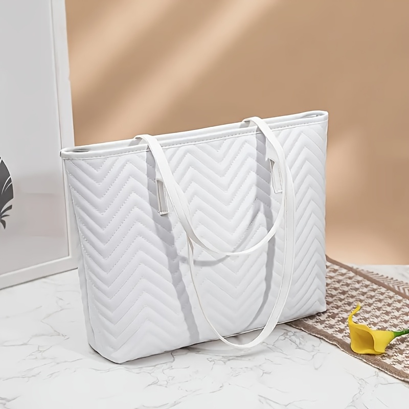 TEMU Borsa Tote con | Borsa a Spalla da Pendolare di Grande Capacit� | Borsa Tote da Unita Gamma | Disponibile in Molteplici Colori
