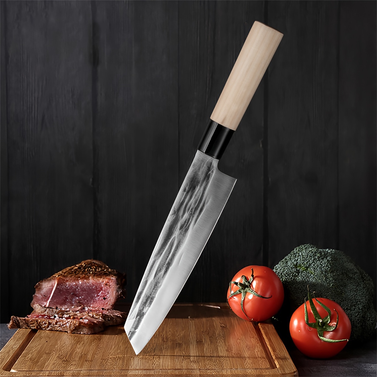 Japanese Kitchen Knives Chef Meat Fish Vegetables Home Cooking Tools 440C  Steel