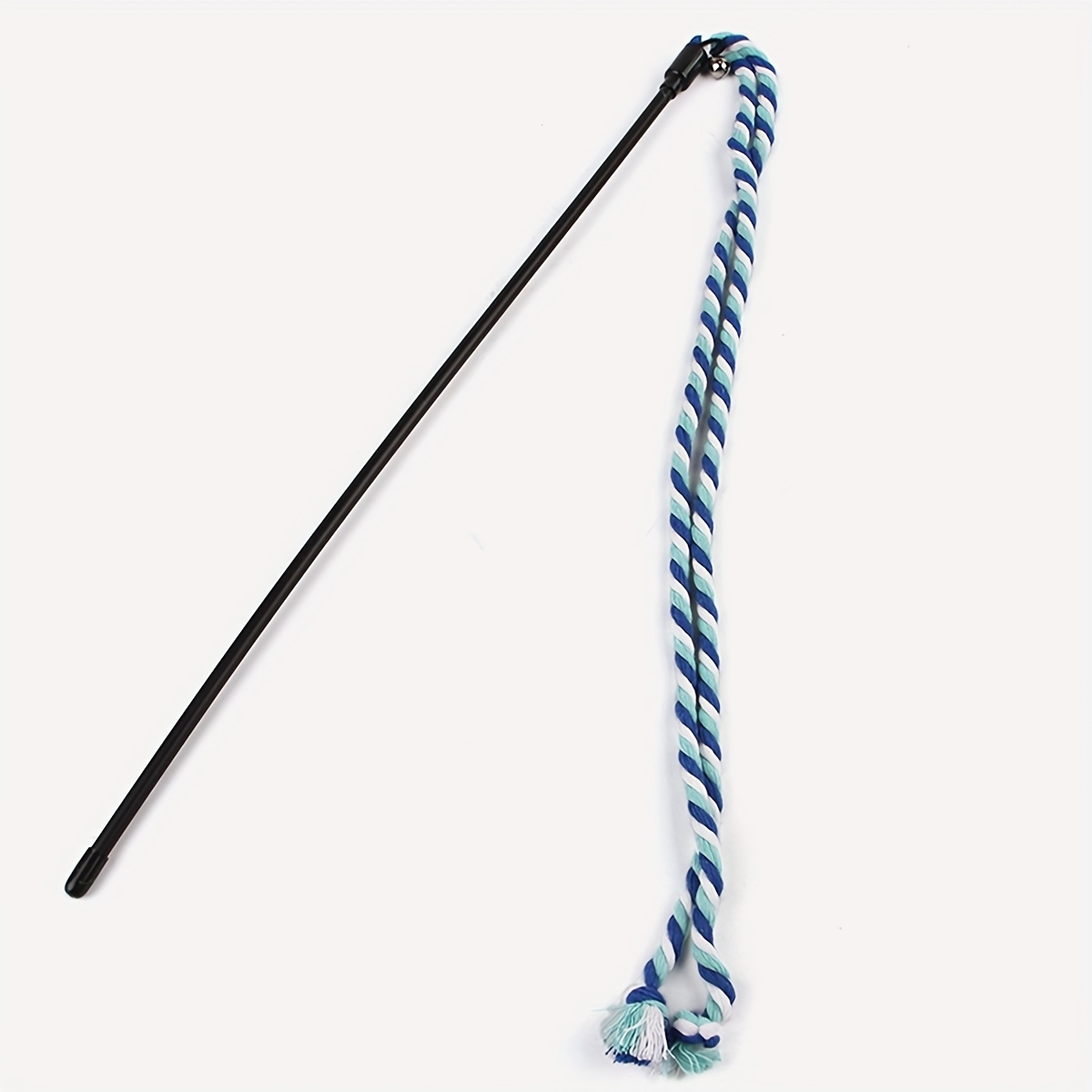 1pc Interactive Cat Teaser With Elastic String - Elastic Wand For /outdoor Play, Random Color Kitten Teaser Stick () - & Hunting Exercise For All Breeds & Kittens Birthday Gift