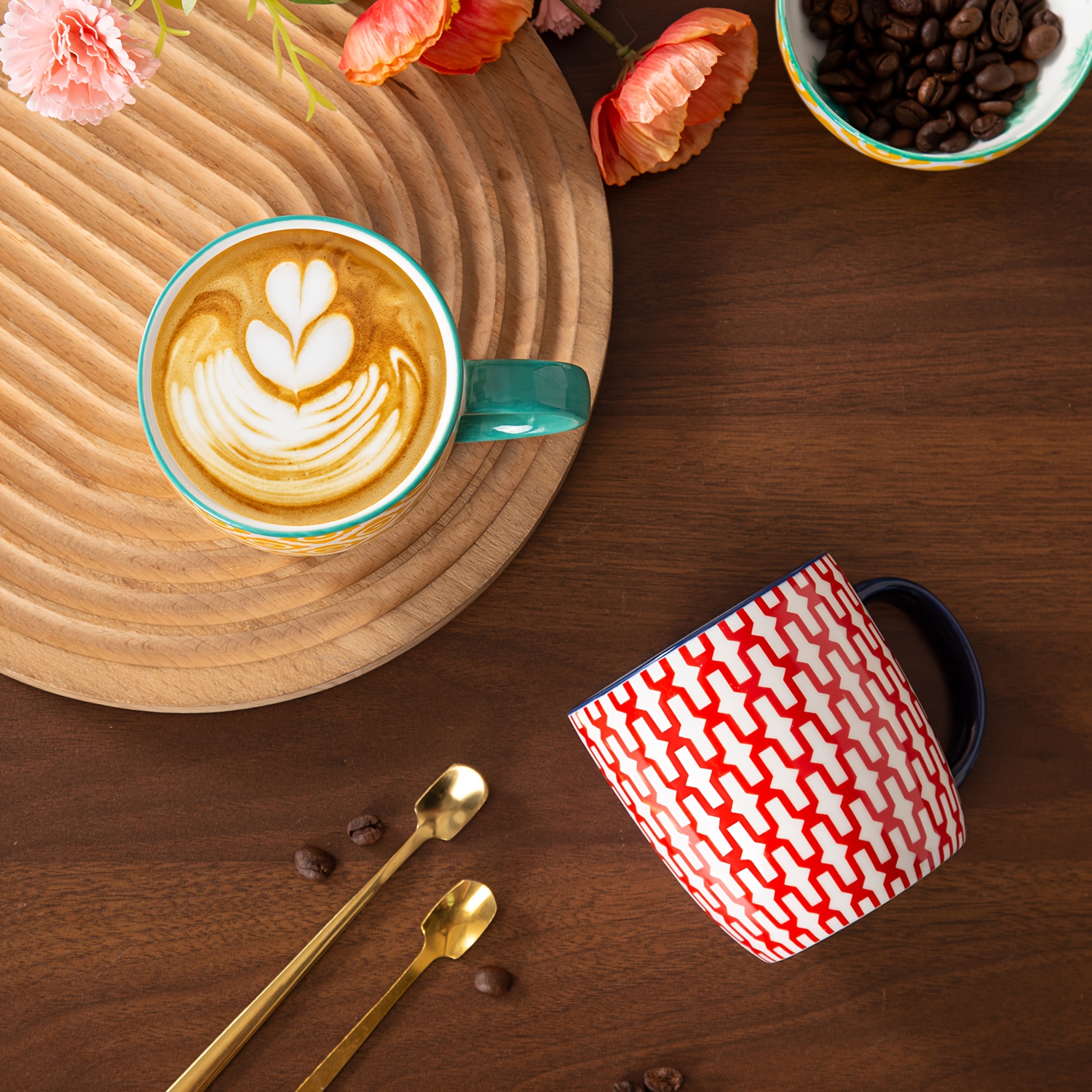 alien coffee mugs Multicolor Alien Creatures Design Mug and Keychain Combo 330 ml Coffee   PrintNGifts