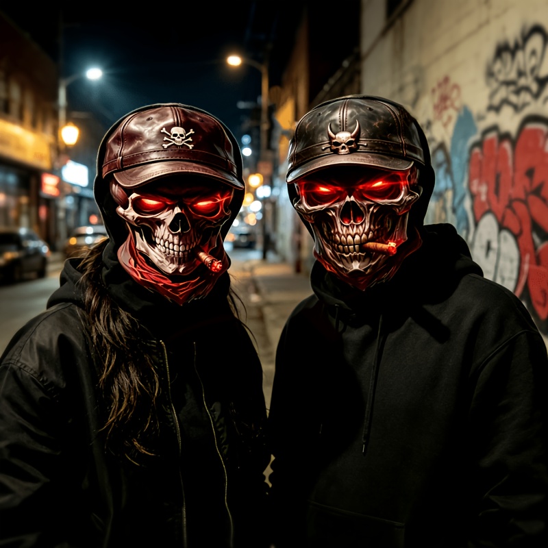 Cool Skull Costume Headpieces for Halloween