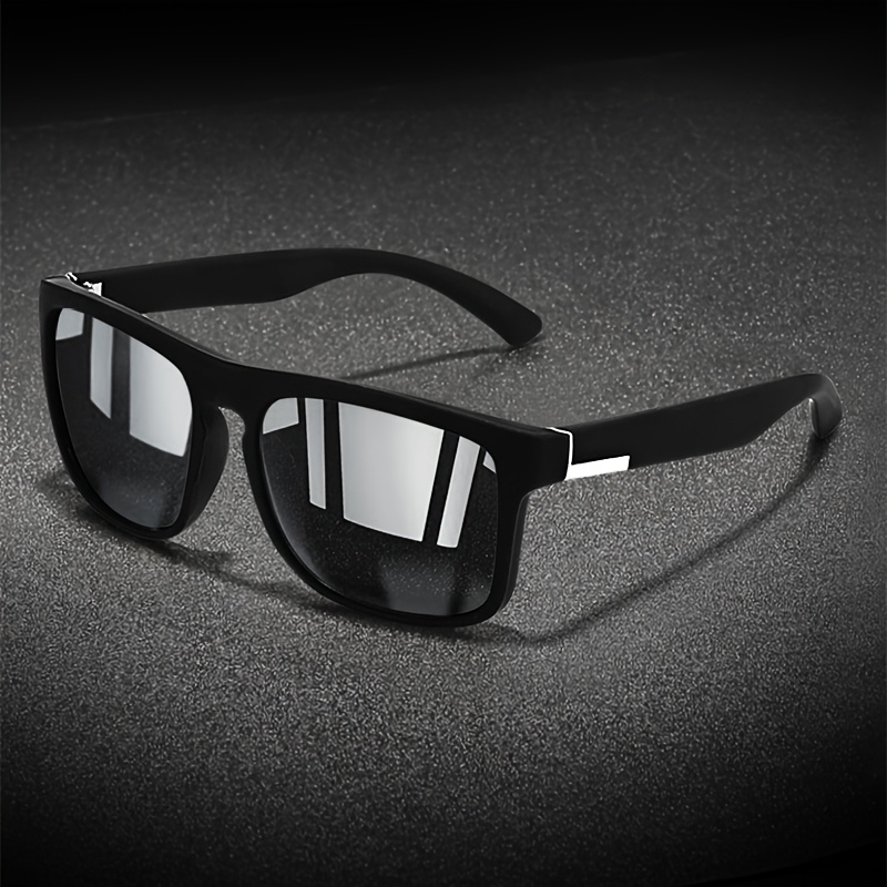 1pc | Men's Casual Full-frame Glasses | -colored Fashionable, Unisex | A Must For Outdoor, Suitable For Driving, Cycling, Fishing, Beach And Cross-country Parties