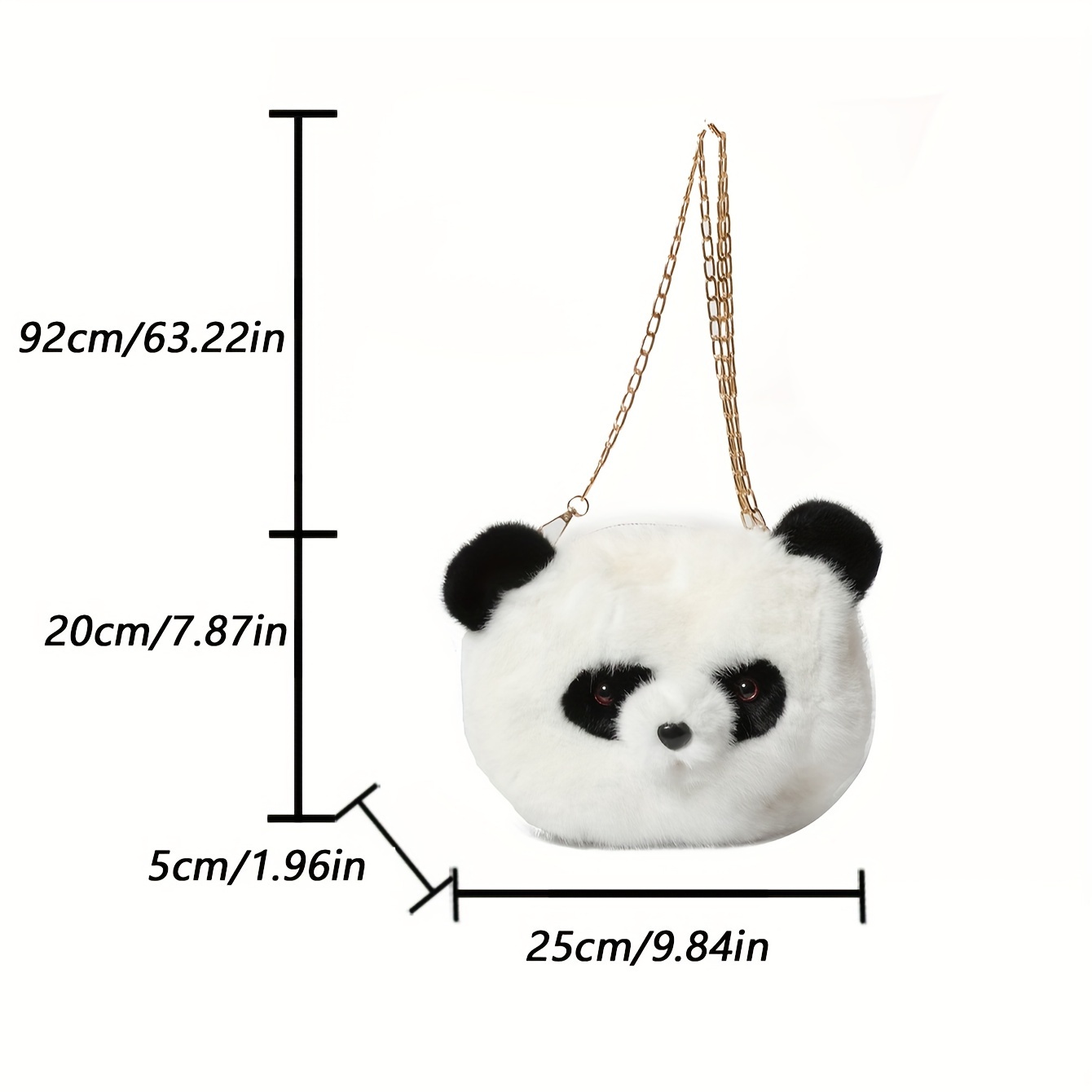 Cute Panda Novelty Crossbody Bag Kawaii Cartoon Shoulder Bag Temu