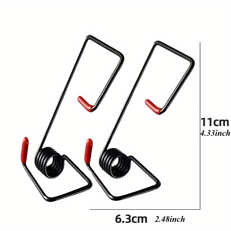 TEMU Windshield Wiper Arm Pressure Spring Booster, Wiper Arm Pressure Spring Set, Windshield Wiper Tension Spring, Enhances Wiper Performance, ,