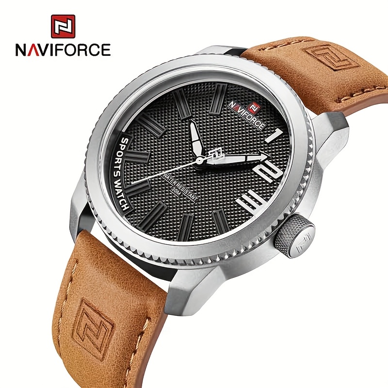 reloj NAVIFORCE malla cuero