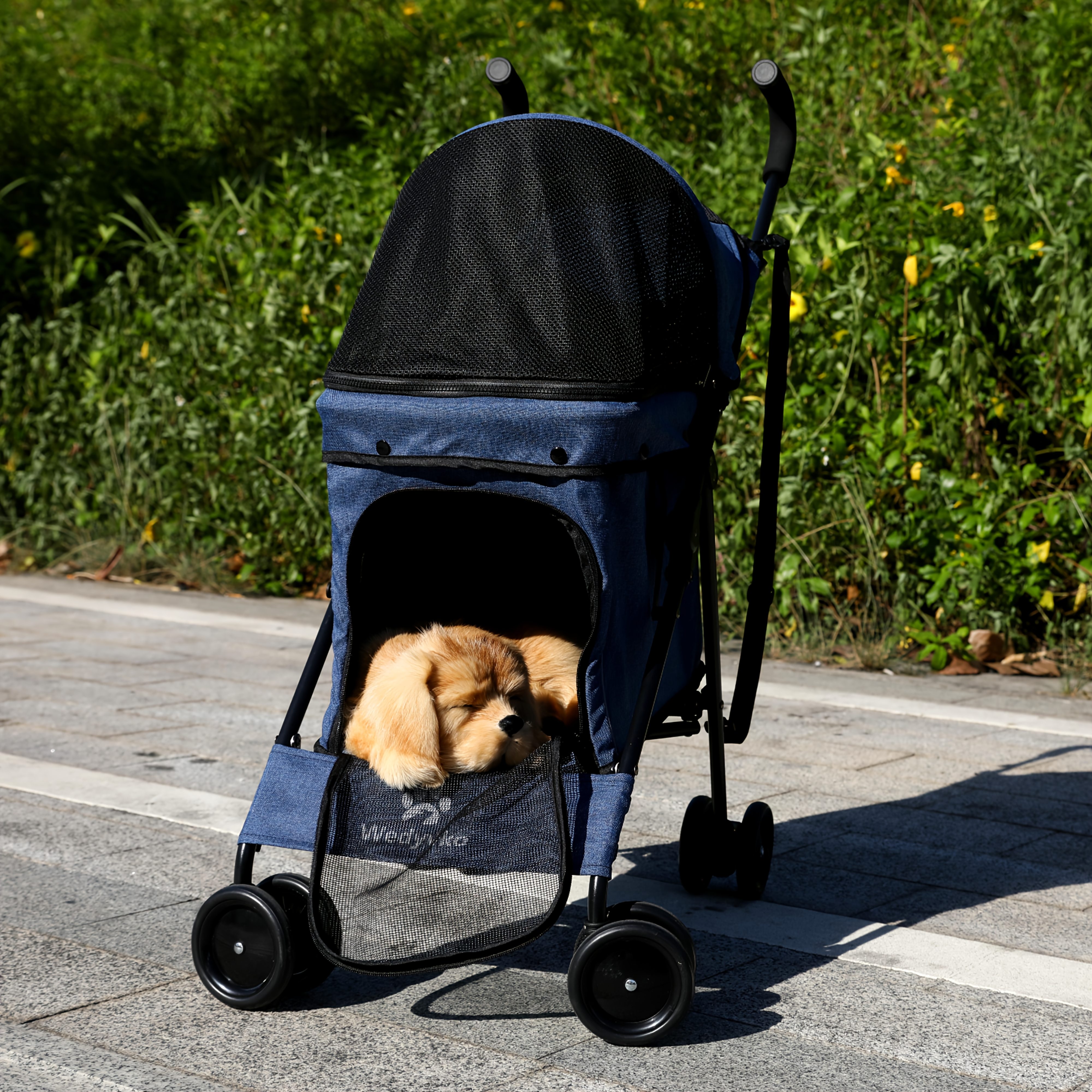 pet stroller sold on Temu United States