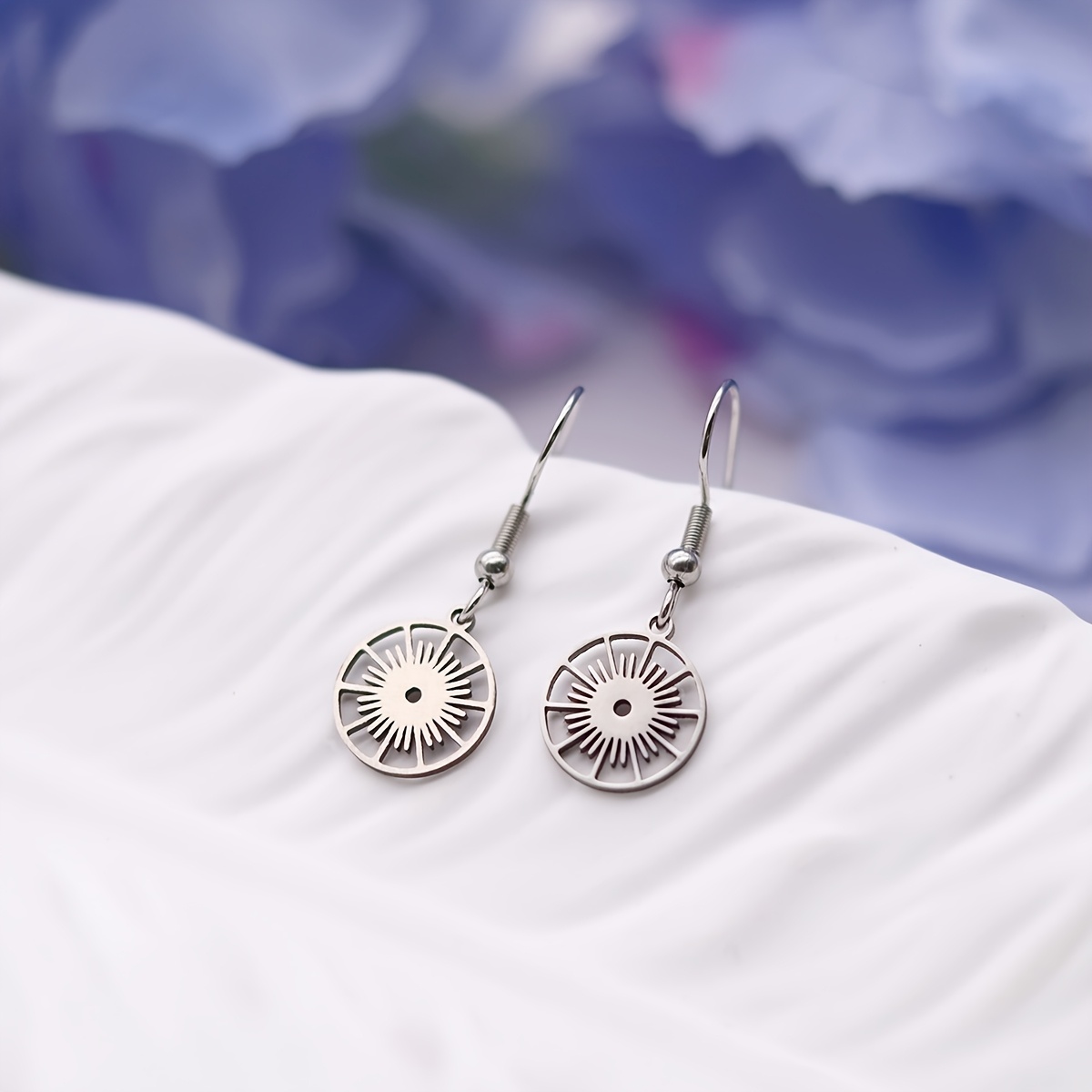 Women's Trendy Moon & Sun & Star Charm Drop Earrings, Gift