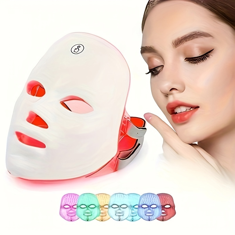 

Facial Skin Care Beauty Instrument, Facial Care Tools, Usb Charging 7-color Led Beauty Instrument