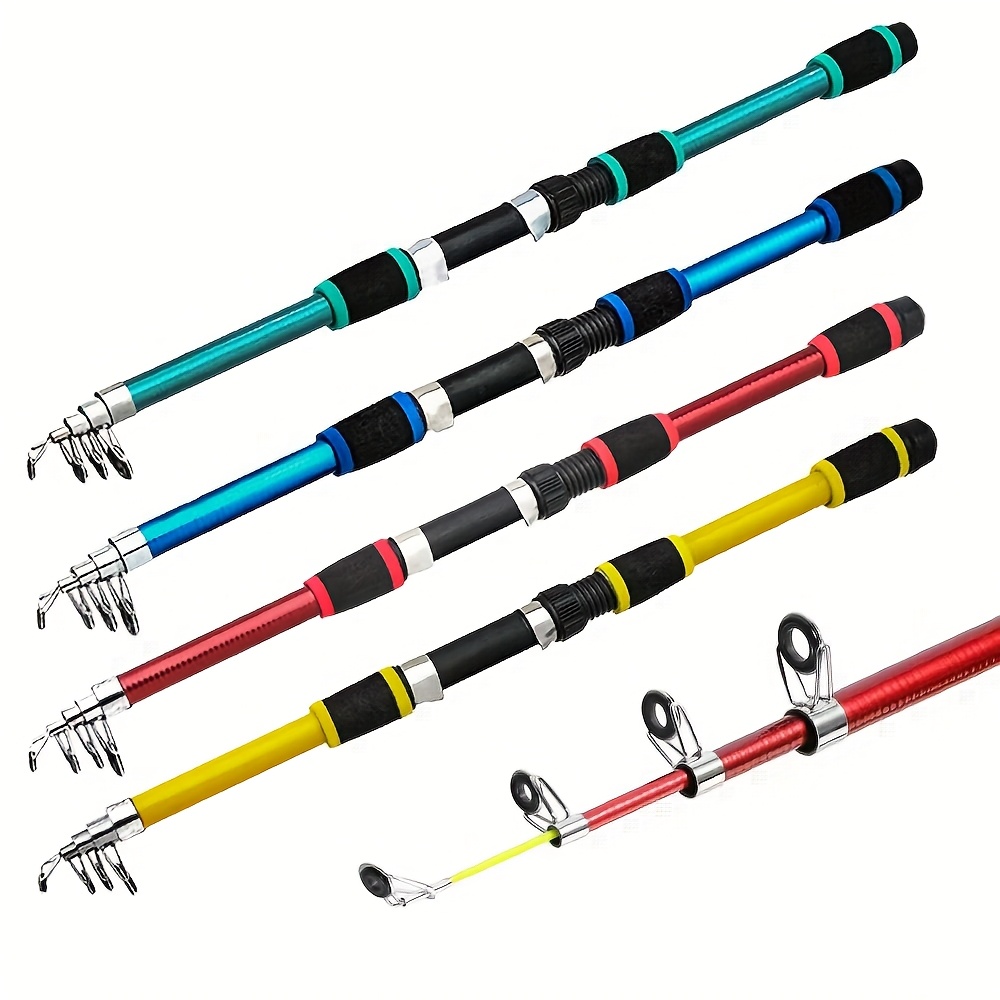 Telescopic Rock Fishing Rod Travel Telescopic Fishing Rod Spinning Fly Carp  Feeder Carbon Fiber Mini Travel Ultra * Fishing Rod