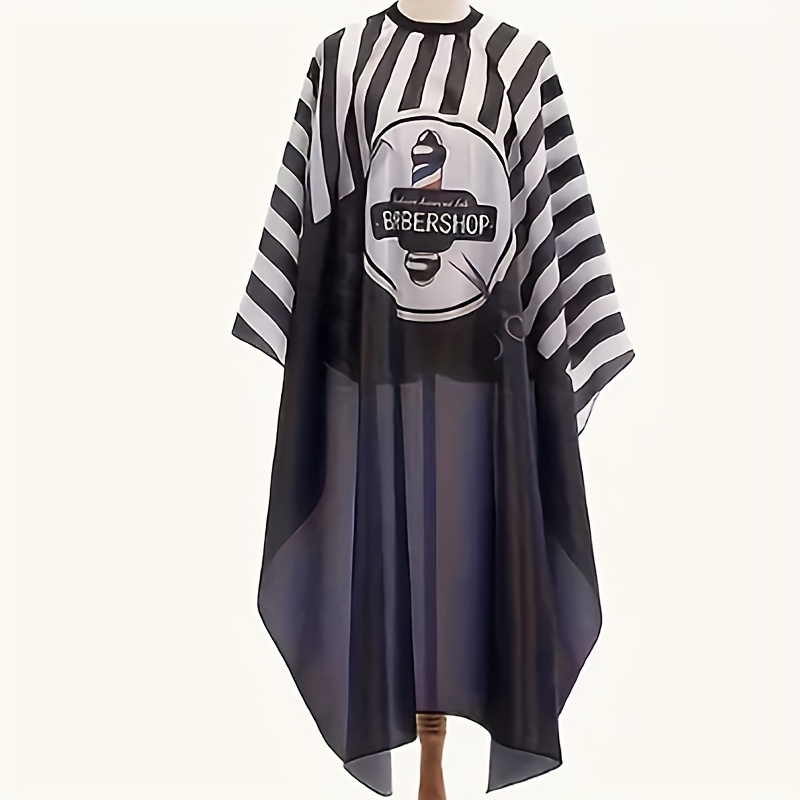 Large Adult, Haircut Cloak, Professional Haircut Cloak, Haircut Cloak With Adjustable Elastic Neckline, Haircut Accessories