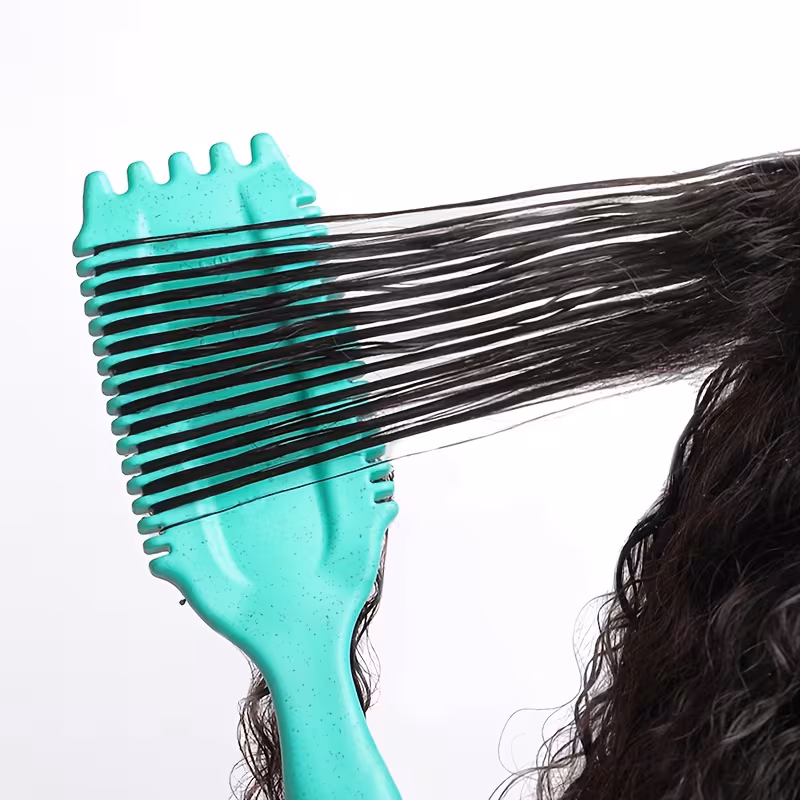1pc candybrush y hair brush for women nylon bristles resin handle gentle defining and shaping design for fine hair suitable for all y hair types details 4