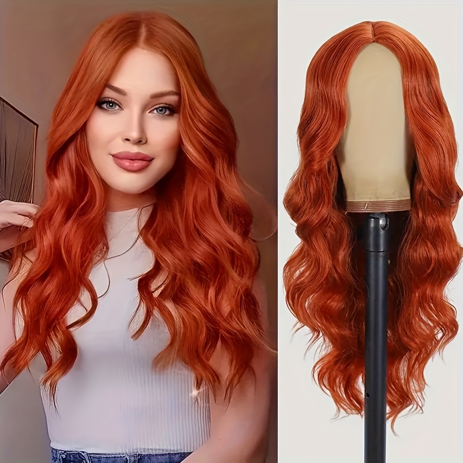 Image of 26inch Loose Wave Synthetic Wig, Heat Resistant Fiber , 180% Density, Elastic Cap, , Unisex, For Fashion Women