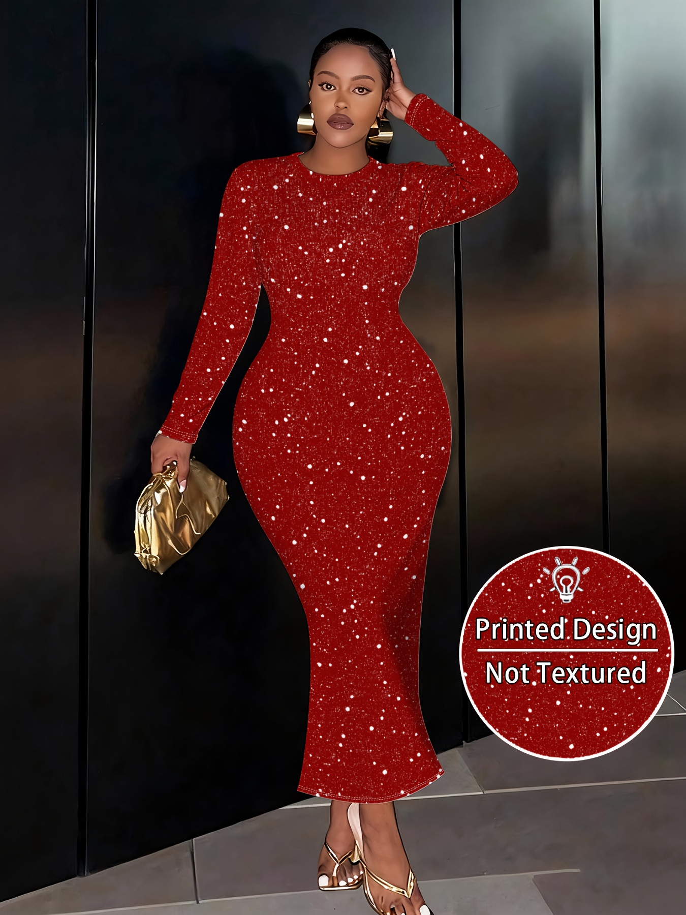 green emerald velvet dress MC Nov Dress in Red